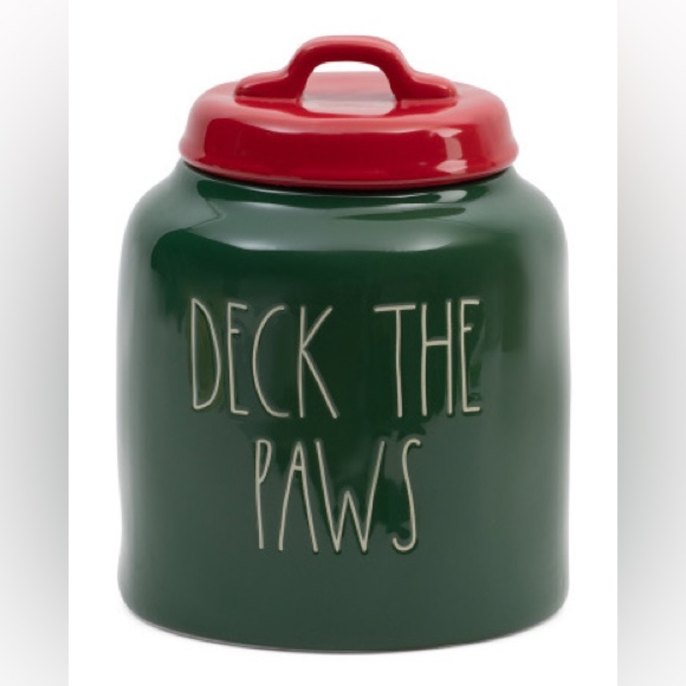RAE DUNN
Deck The Paws Canister